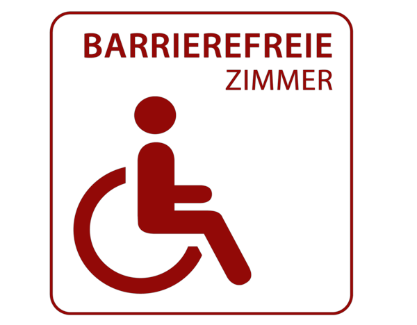 Barrierefreie Zimmer im Stadthotel Kachelofen in Krumbach