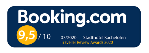 Stadthotel Kachelofen: Bewertung booking.com außergewöhnlich